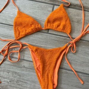 Oneone Orange Bikini Set